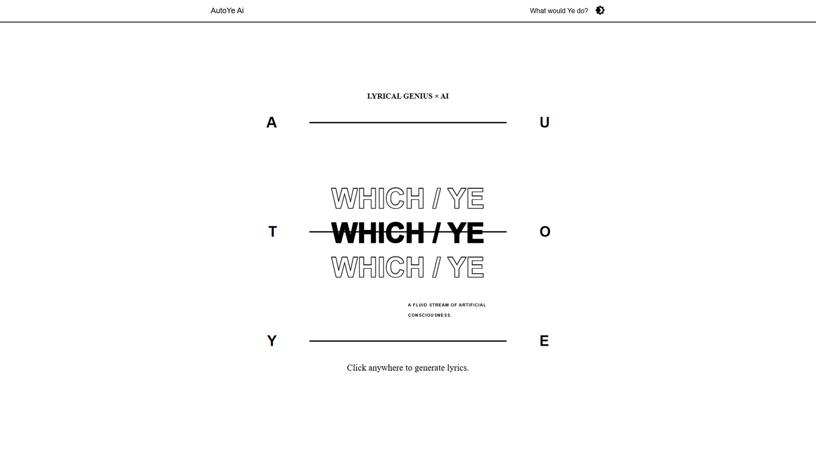 AutoYe AI — интерфейс нейросети AutoYe AI — интерфейс нейросети