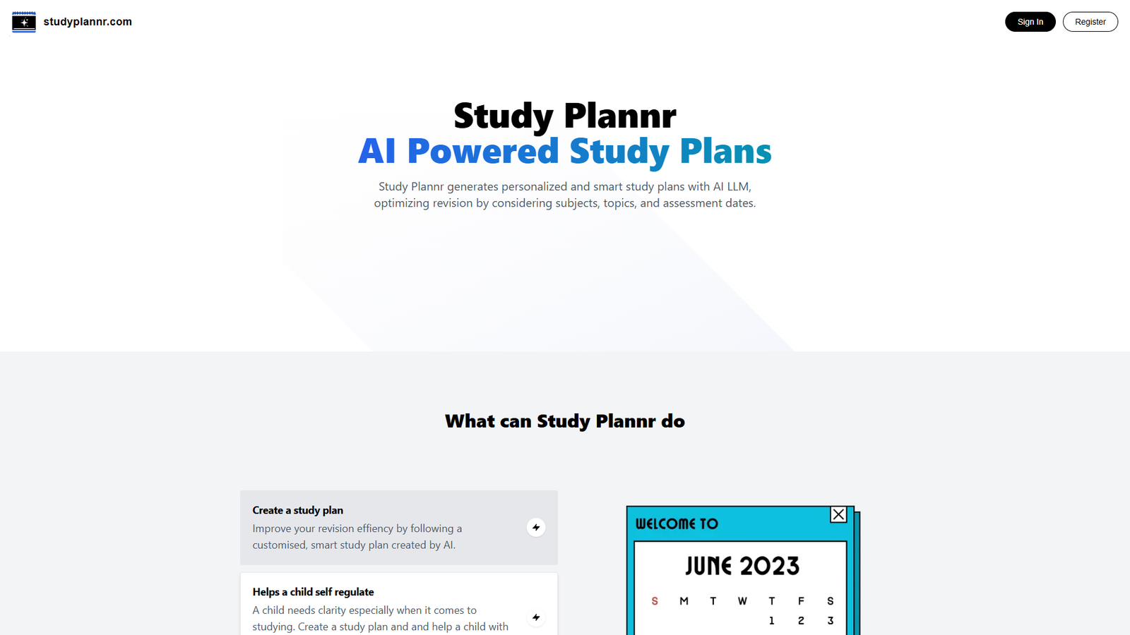Study Plannr — интерфейс нейросети Study Plannr — интерфейс нейросети