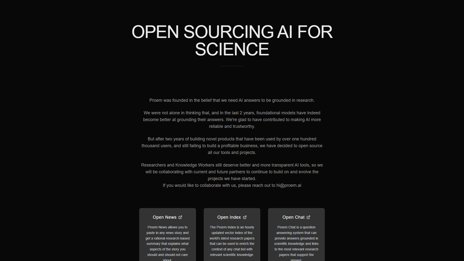 Proem AI — интерфейс нейросети Proem AI — интерфейс нейросети