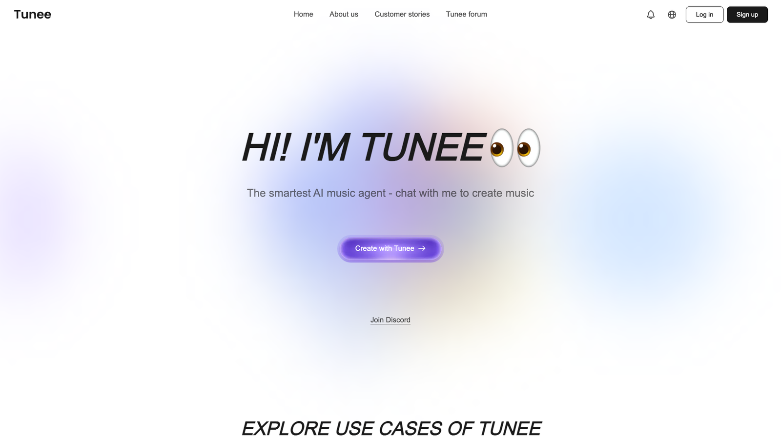 Tunee — интерфейс нейросети