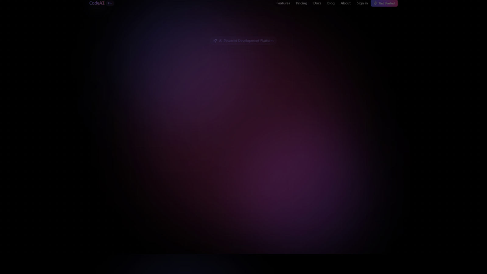 CodeAI — интерфейс нейросети CodeAI — интерфейс нейросети