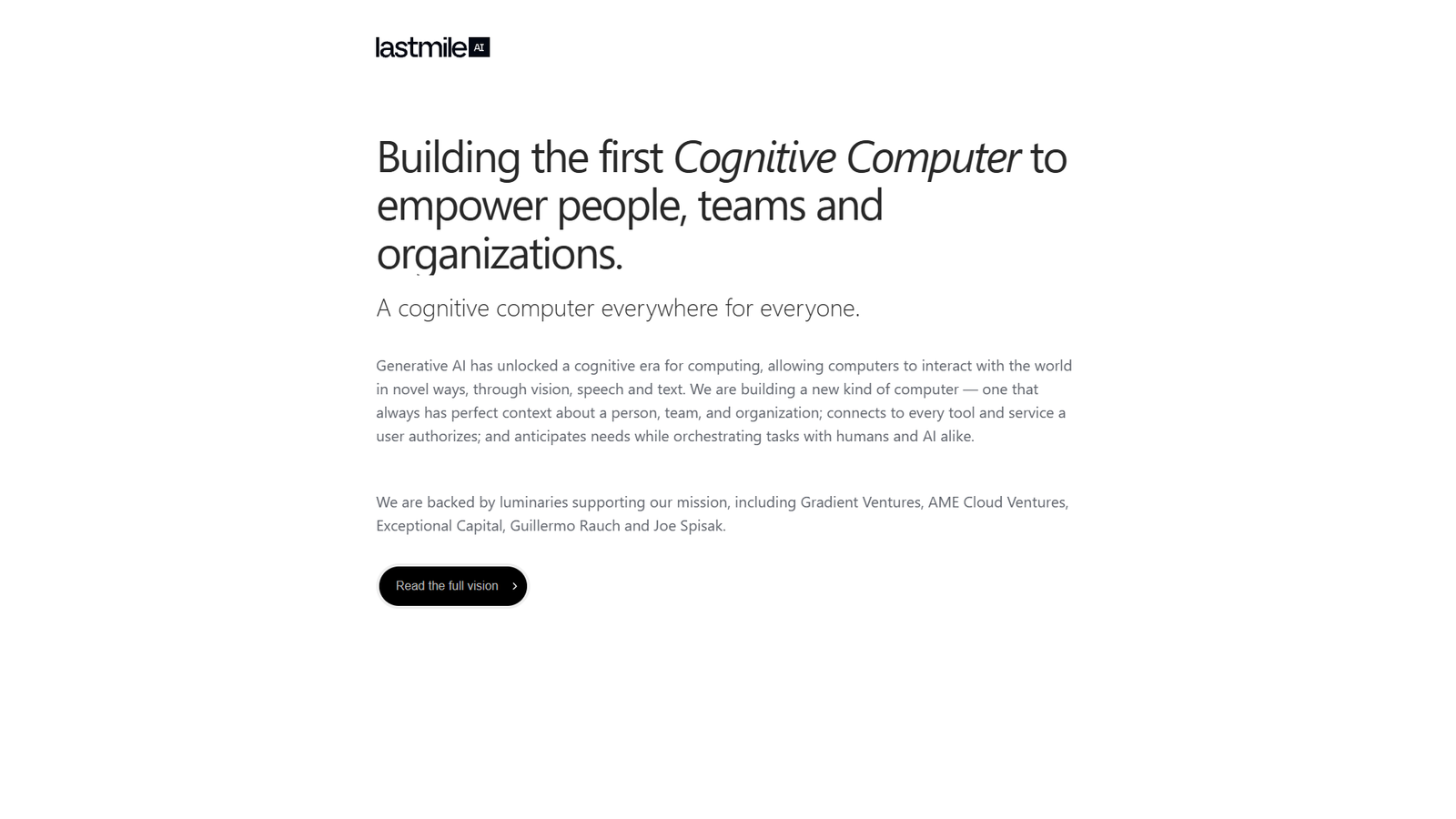 LastMile AI — интерфейс нейросети LastMile AI — интерфейс нейросети