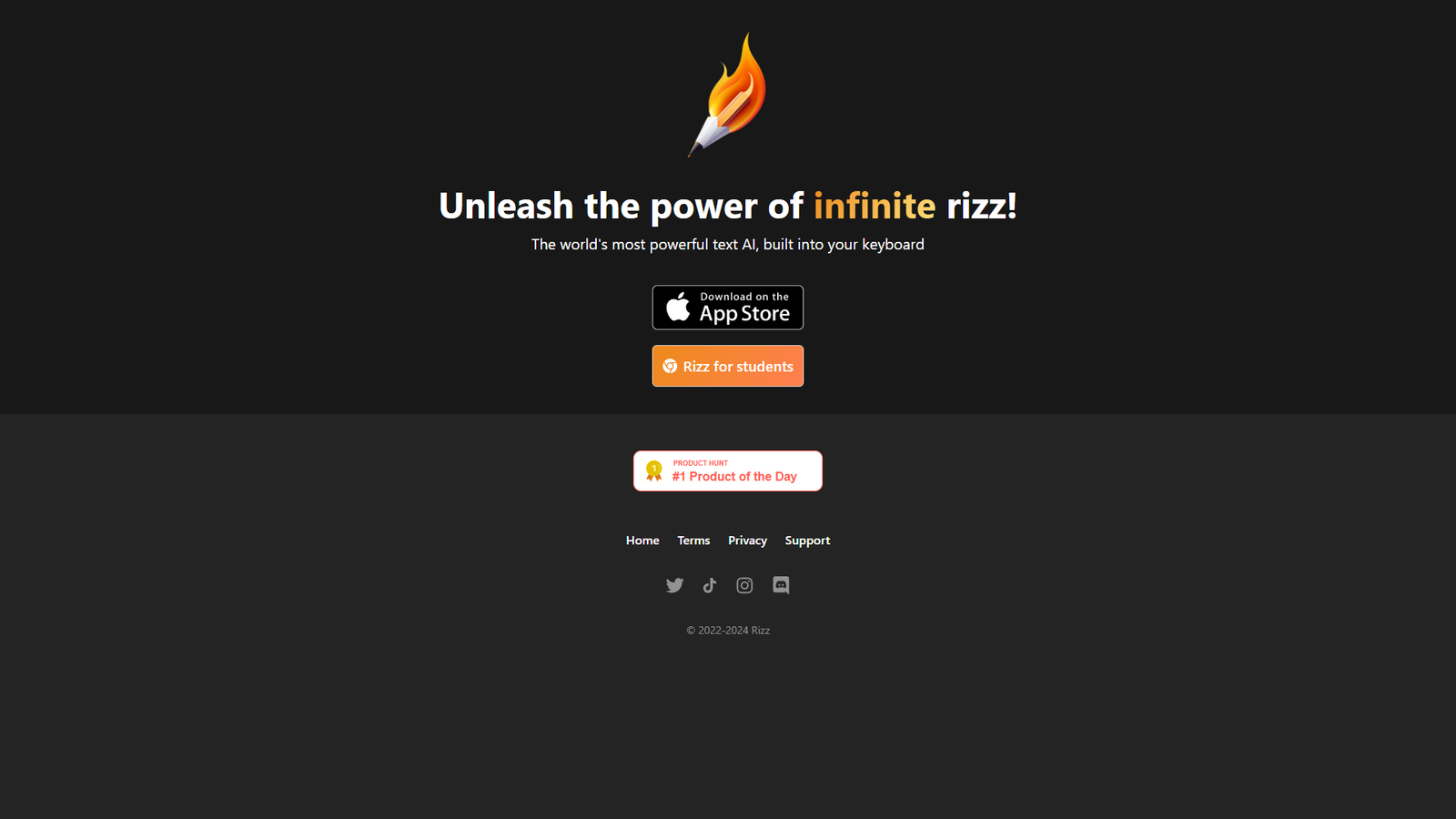 Rizz — интерфейс нейросети Rizz — интерфейс нейросети