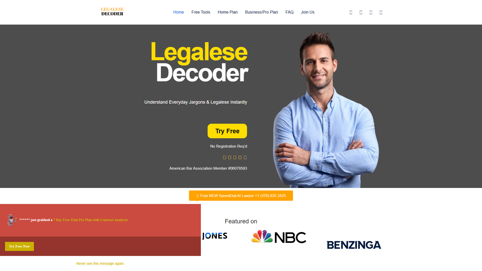 Legalese Decoder — интерфейс нейросети Legalese Decoder — интерфейс нейросети