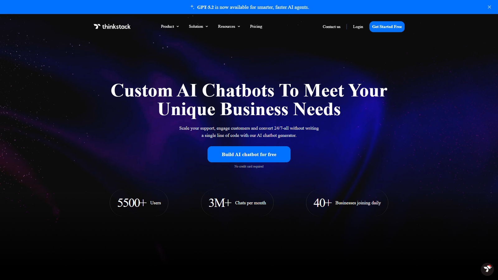 ThinkStack AI — интерфейс нейросети ThinkStack AI — интерфейс нейросети