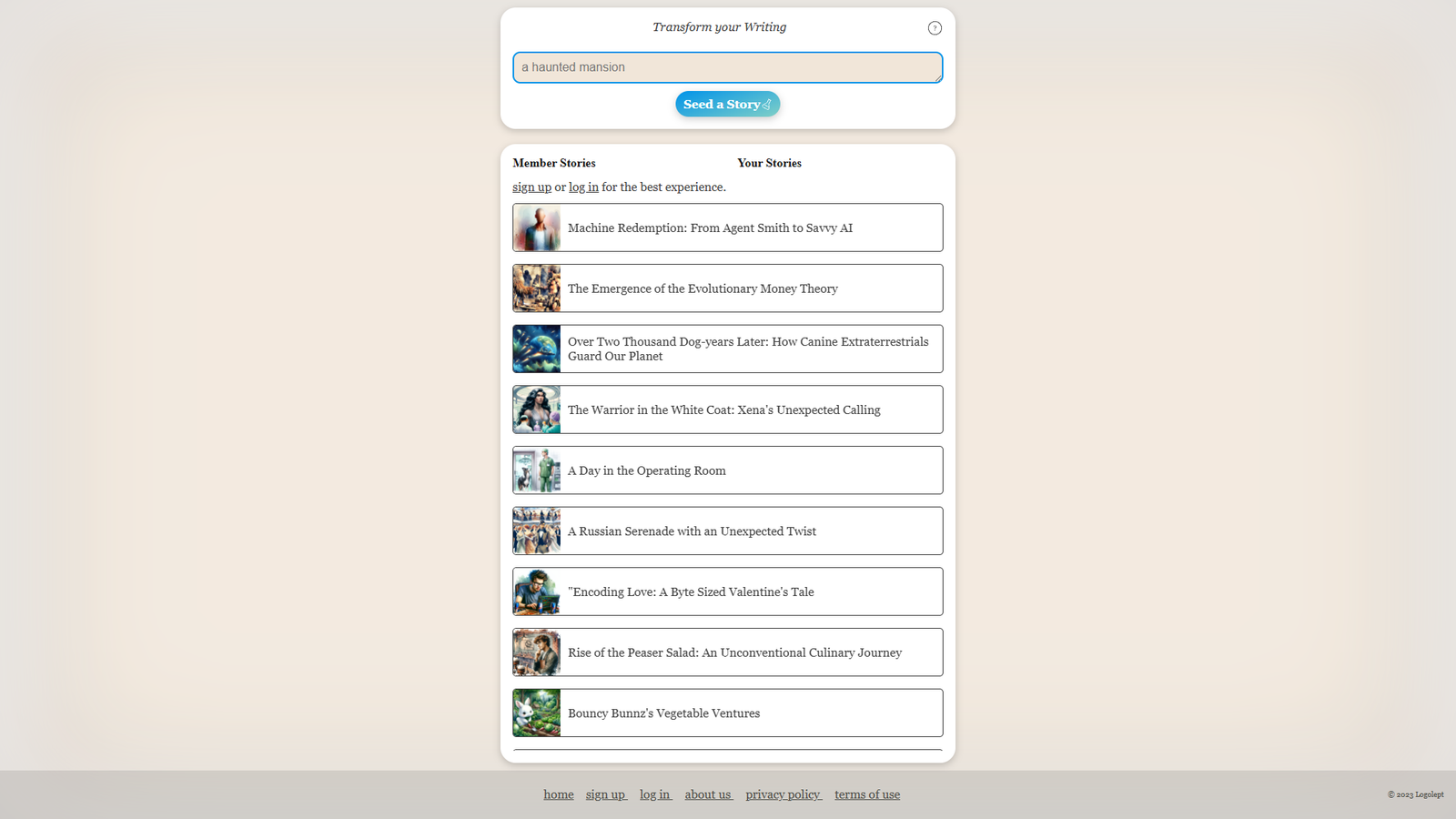 Logolept — интерфейс нейросети Logolept — интерфейс нейросети
