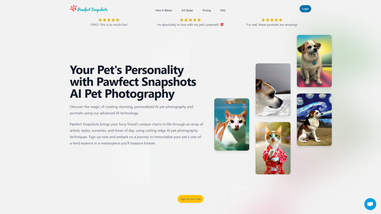 Pawfect Snapshots — интерфейс нейросети Pawfect Snapshots — интерфейс нейросети