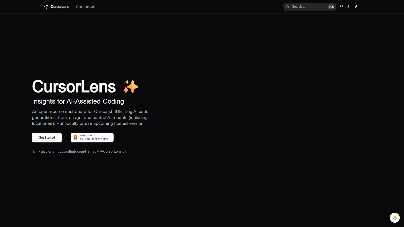 CursorLens — интерфейс нейросети CursorLens — интерфейс нейросети