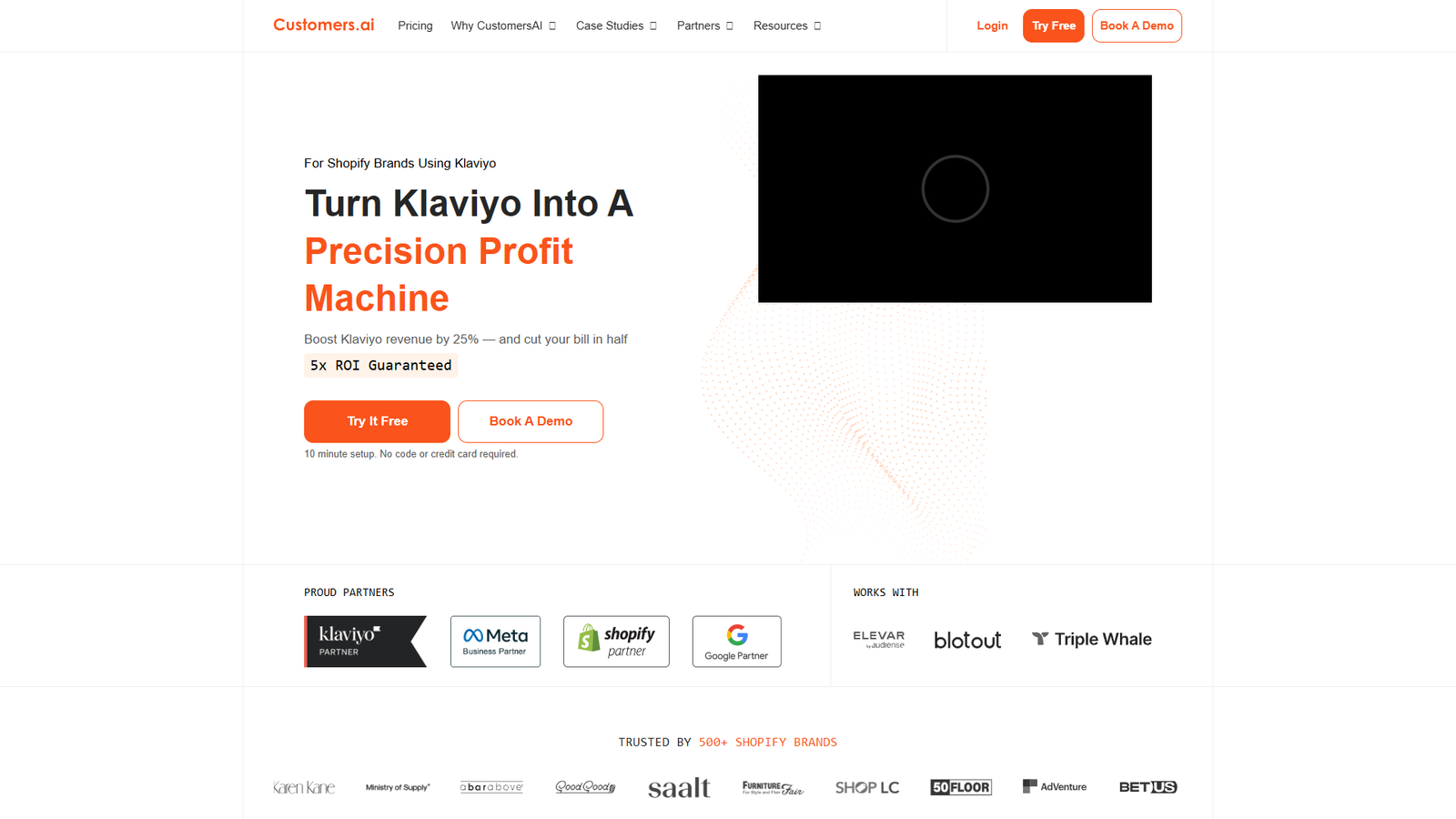 CustomersAI для Klaviyo и Shopify — интерфейс нейросети CustomersAI для Klaviyo и Shopify — интерфейс нейросети