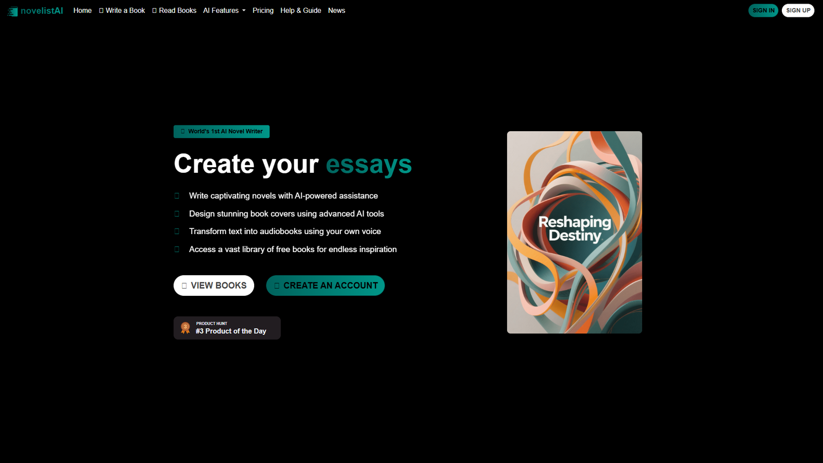 NovelistAI — интерфейс нейросети NovelistAI — интерфейс нейросети