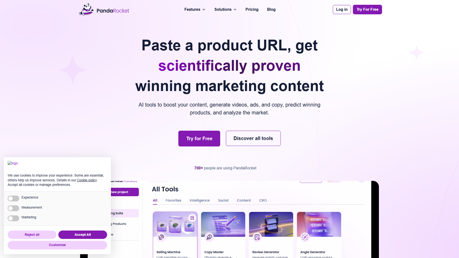 PandaRocket — интерфейс нейросети PandaRocket — интерфейс нейросети