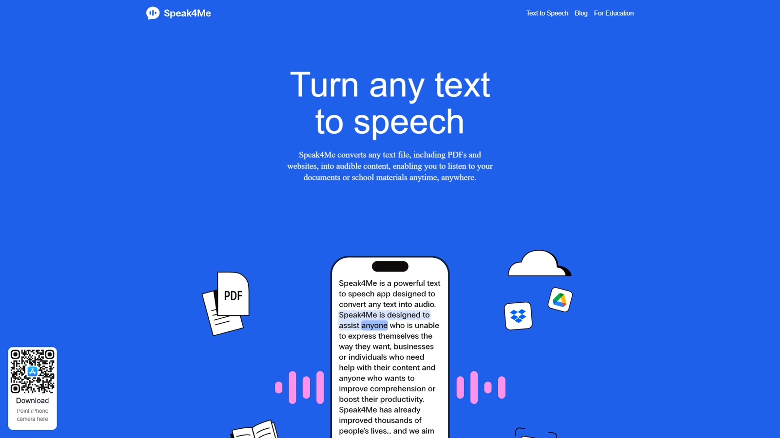 Speak4Me — интерфейс нейросети Speak4Me — интерфейс нейросети