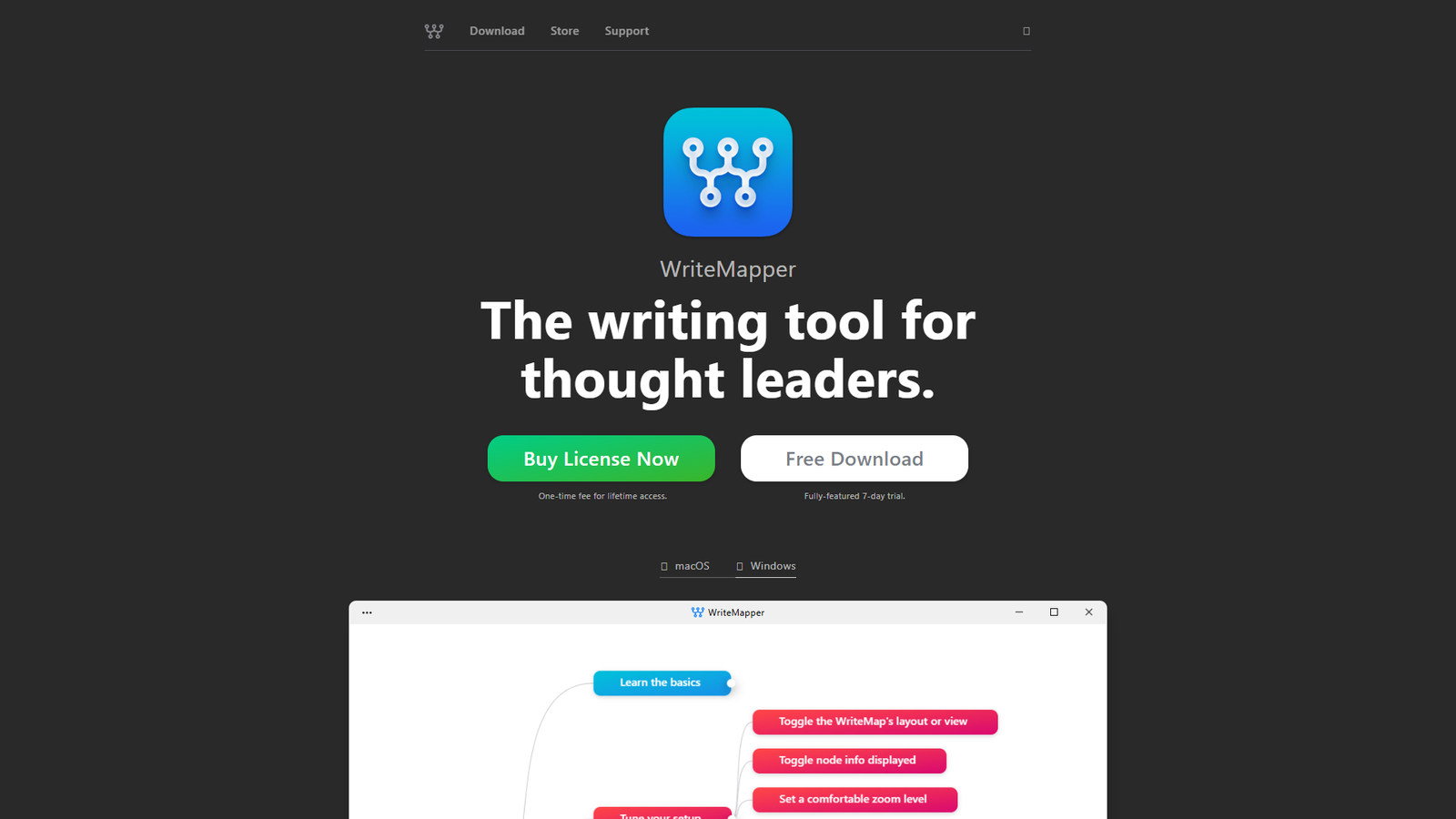 WriteMapper — интерфейс нейросети WriteMapper — интерфейс нейросети