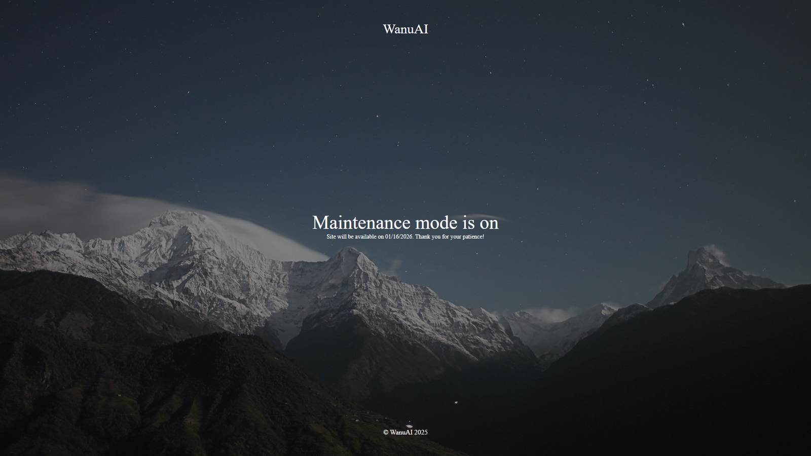 WanuAI — интерфейс нейросети WanuAI — интерфейс нейросети