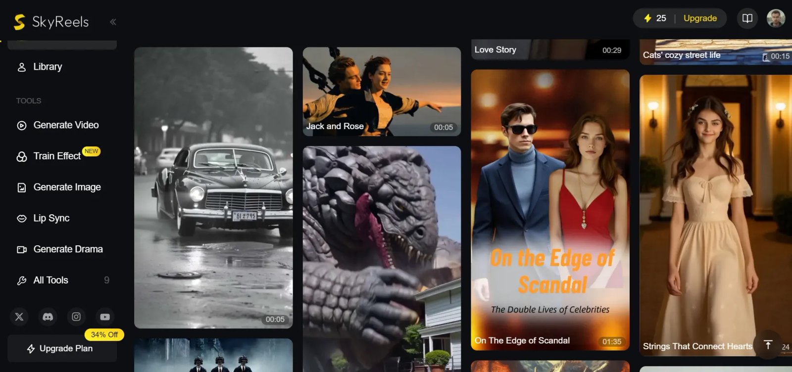 SkyReels Главная страница SkyReels Главная страница