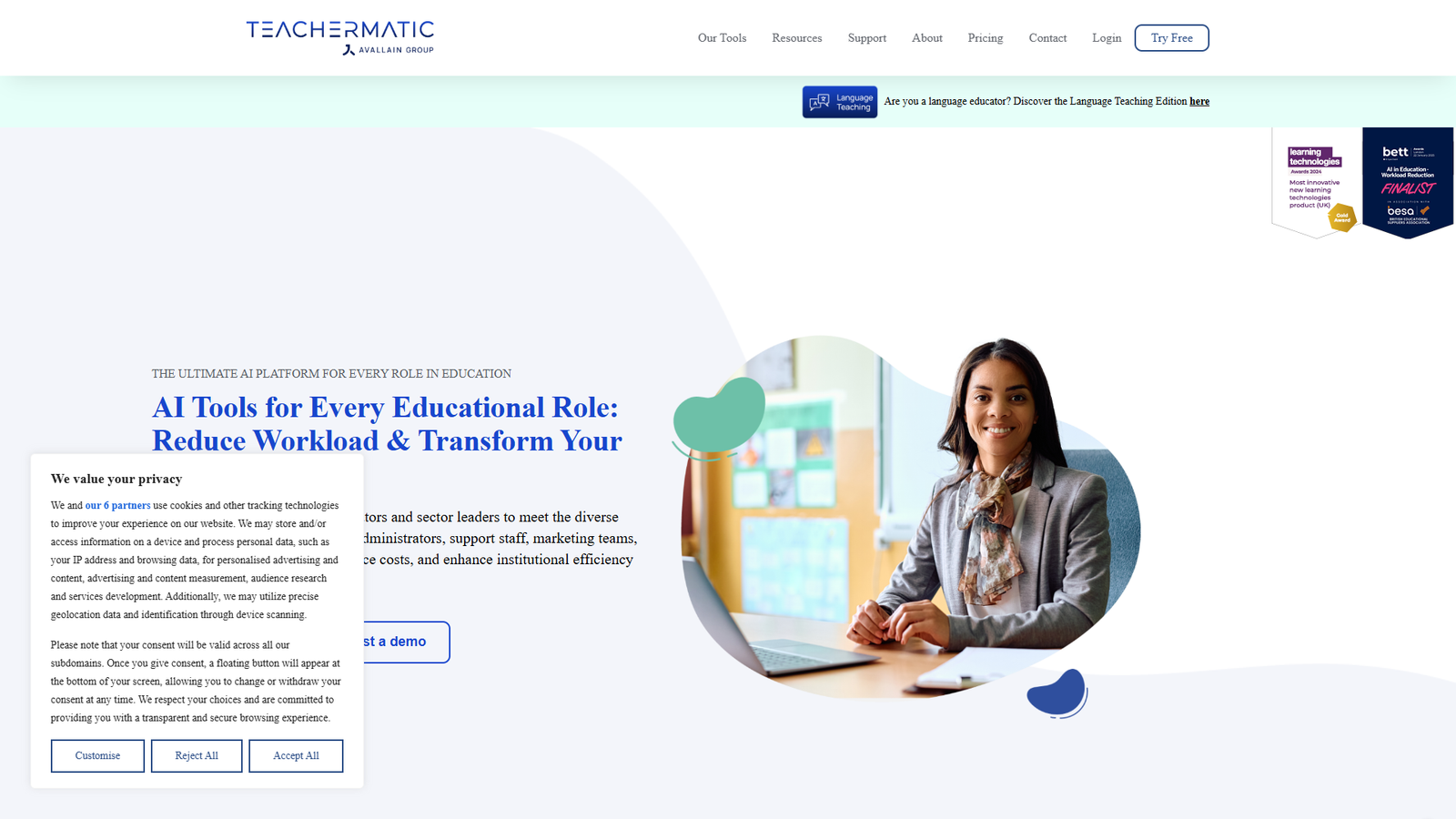 TeacherMatic — интерфейс нейросети TeacherMatic — интерфейс нейросети