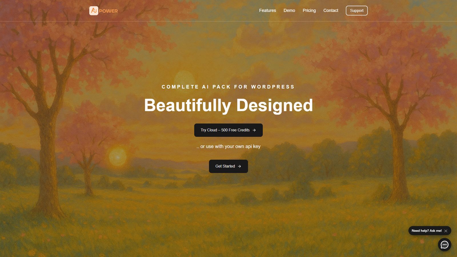 AI Power Complete AI Pack for WordPress — интерфейс нейросети AI Power Complete AI Pack for WordPress — интерфейс нейросети