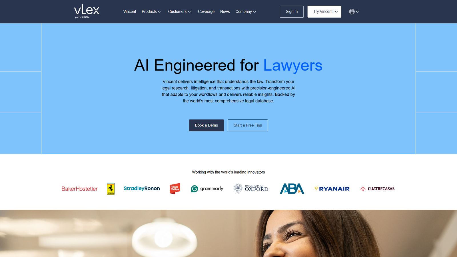 vLex Vincent — интерфейс нейросети vLex Vincent — интерфейс нейросети