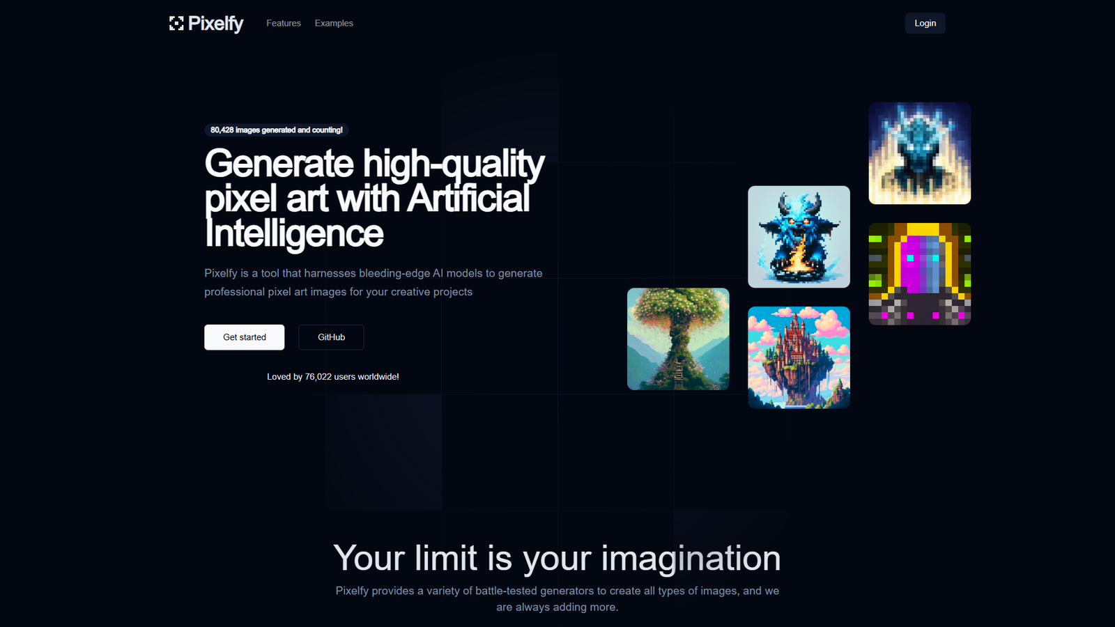 Pixelfy — интерфейс нейросети Pixelfy — интерфейс нейросети