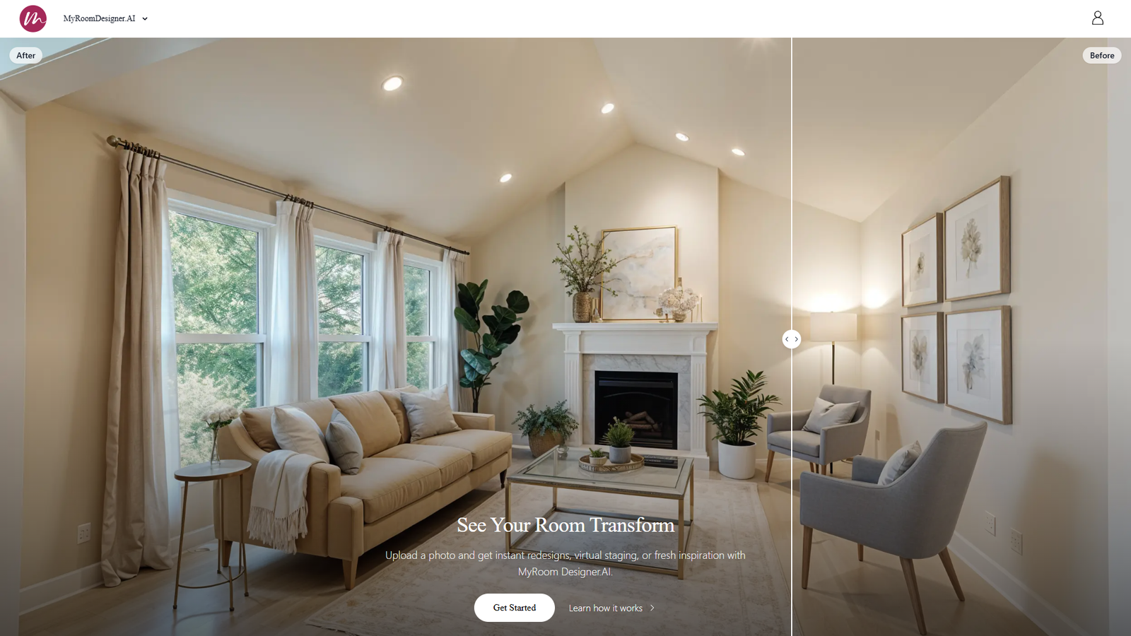 My AI Room Designer — интерфейс нейросети My AI Room Designer — интерфейс нейросети