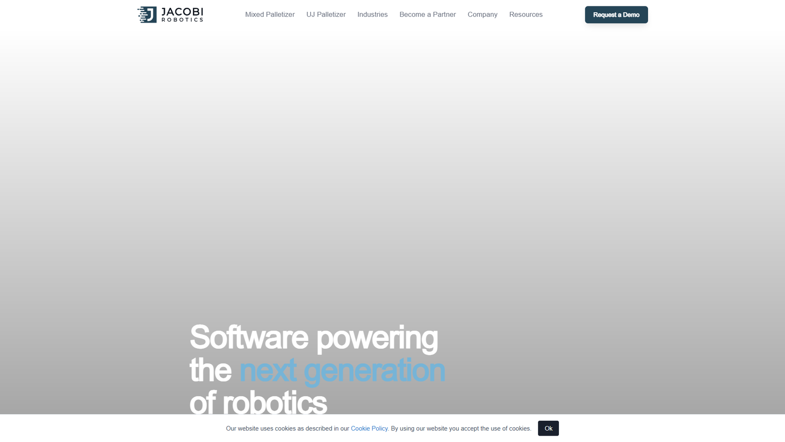 Jacobi Robotics — интерфейс нейросети Jacobi Robotics — интерфейс нейросети