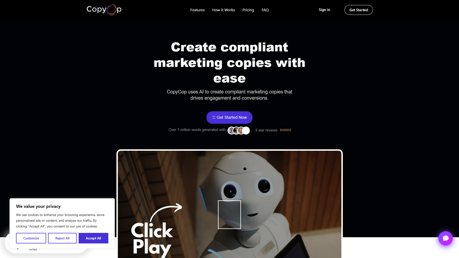 CopyCop AI — интерфейс нейросети CopyCop AI — интерфейс нейросети