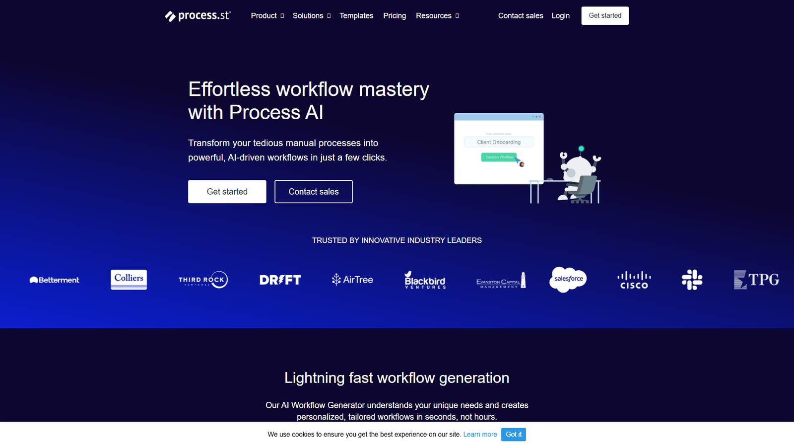 Process AI — интерфейс нейросети Process AI — интерфейс нейросети