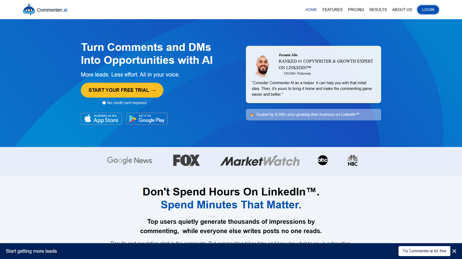 Commenter AI — интерфейс нейросети Commenter AI — интерфейс нейросети