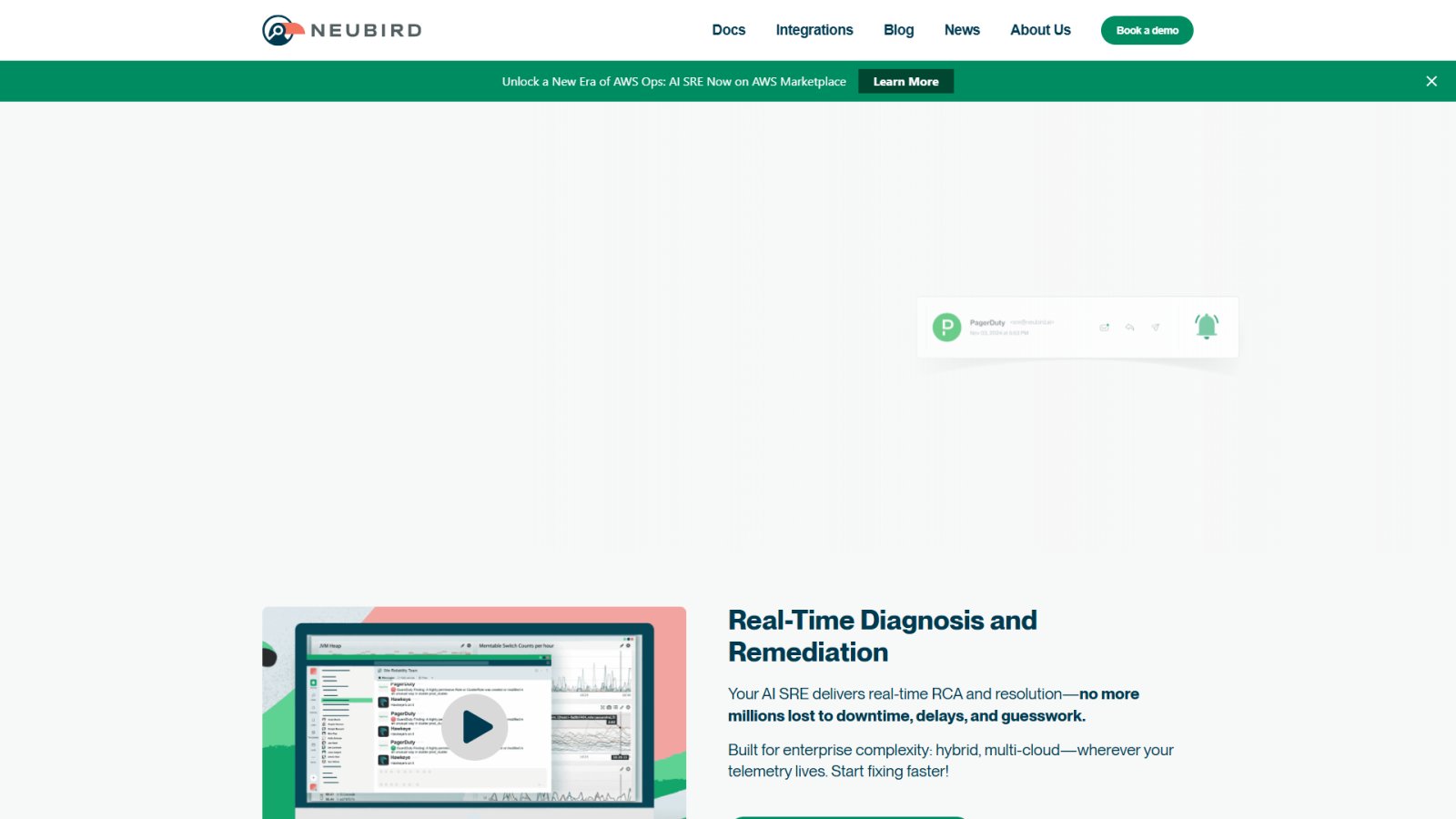 NeuBird нейросеть Главная страница NeuBird нейросеть Главная страница