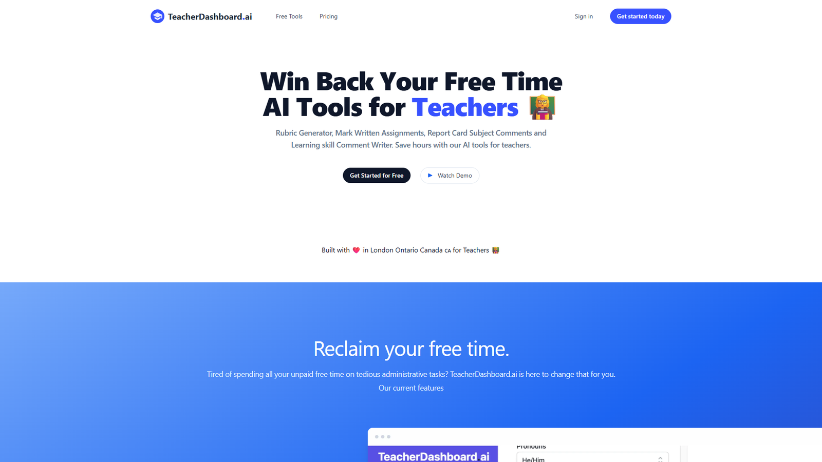 TeacherDashboard.ai — интерфейс нейросети TeacherDashboard.ai — интерфейс нейросети