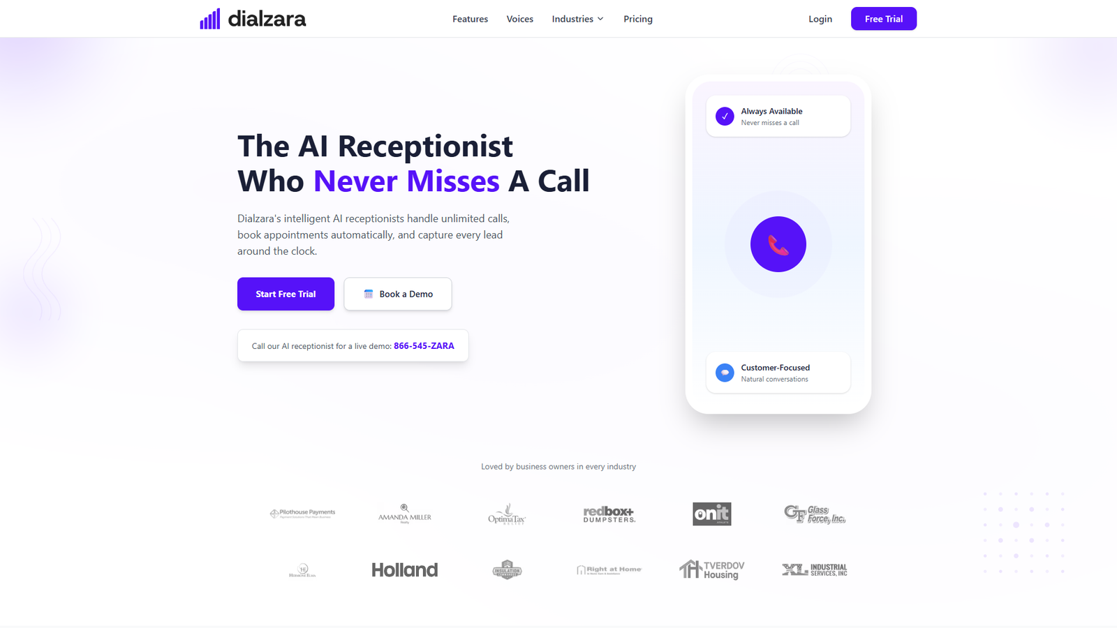 Dialzara — интерфейс нейросети Dialzara — интерфейс нейросети