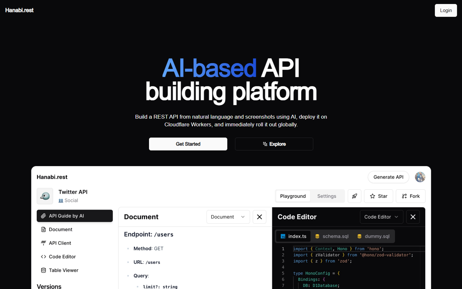Hanabi.rest — интерфейс нейросети Hanabi.rest — интерфейс нейросети