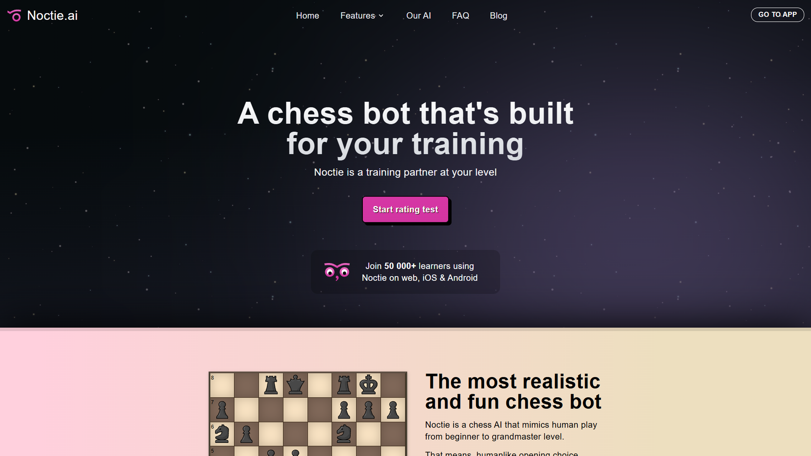 Noctie.ai — интерфейс нейросети Noctie.ai — интерфейс нейросети