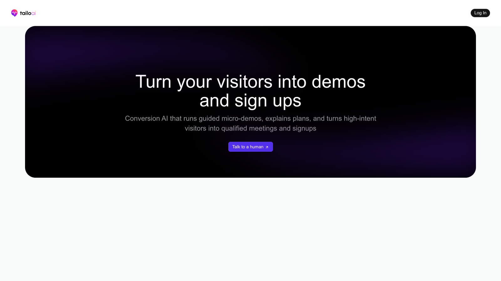 Tailo — интерфейс нейросети