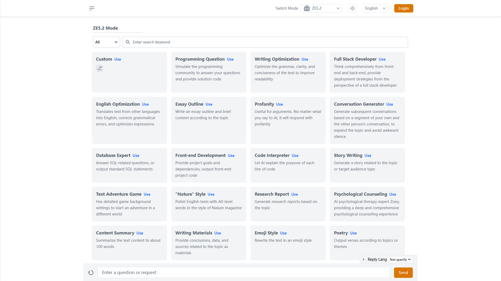 Zecoba AI Chat — интерфейс нейросети Zecoba AI Chat — интерфейс нейросети