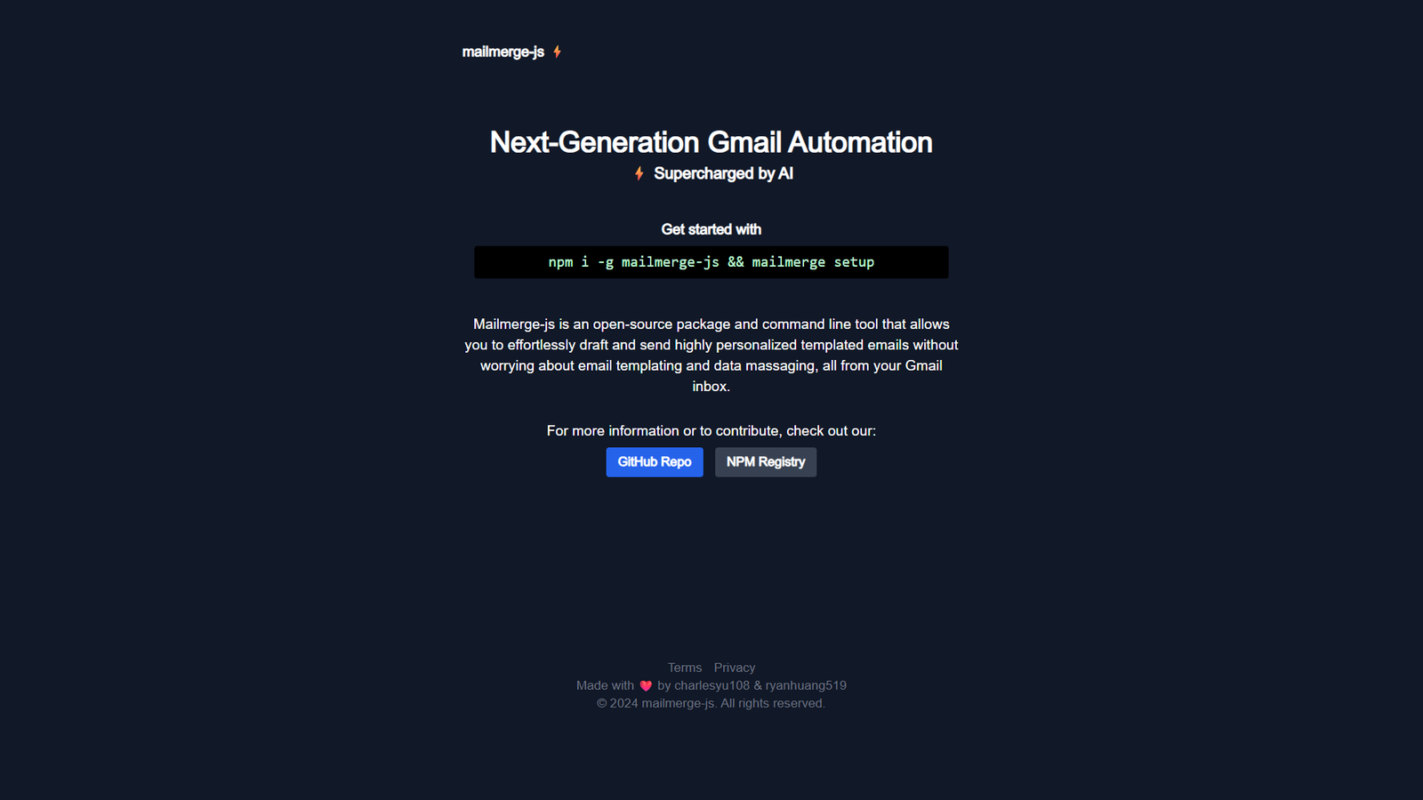 Mailmerge-JS — интерфейс нейросети Mailmerge-JS — интерфейс нейросети