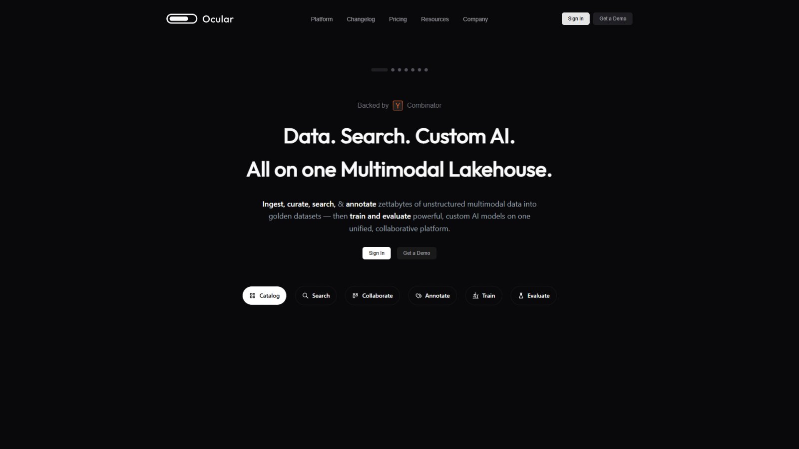 Ocular AI нейросеть Главная страница Ocular AI нейросеть Главная страница