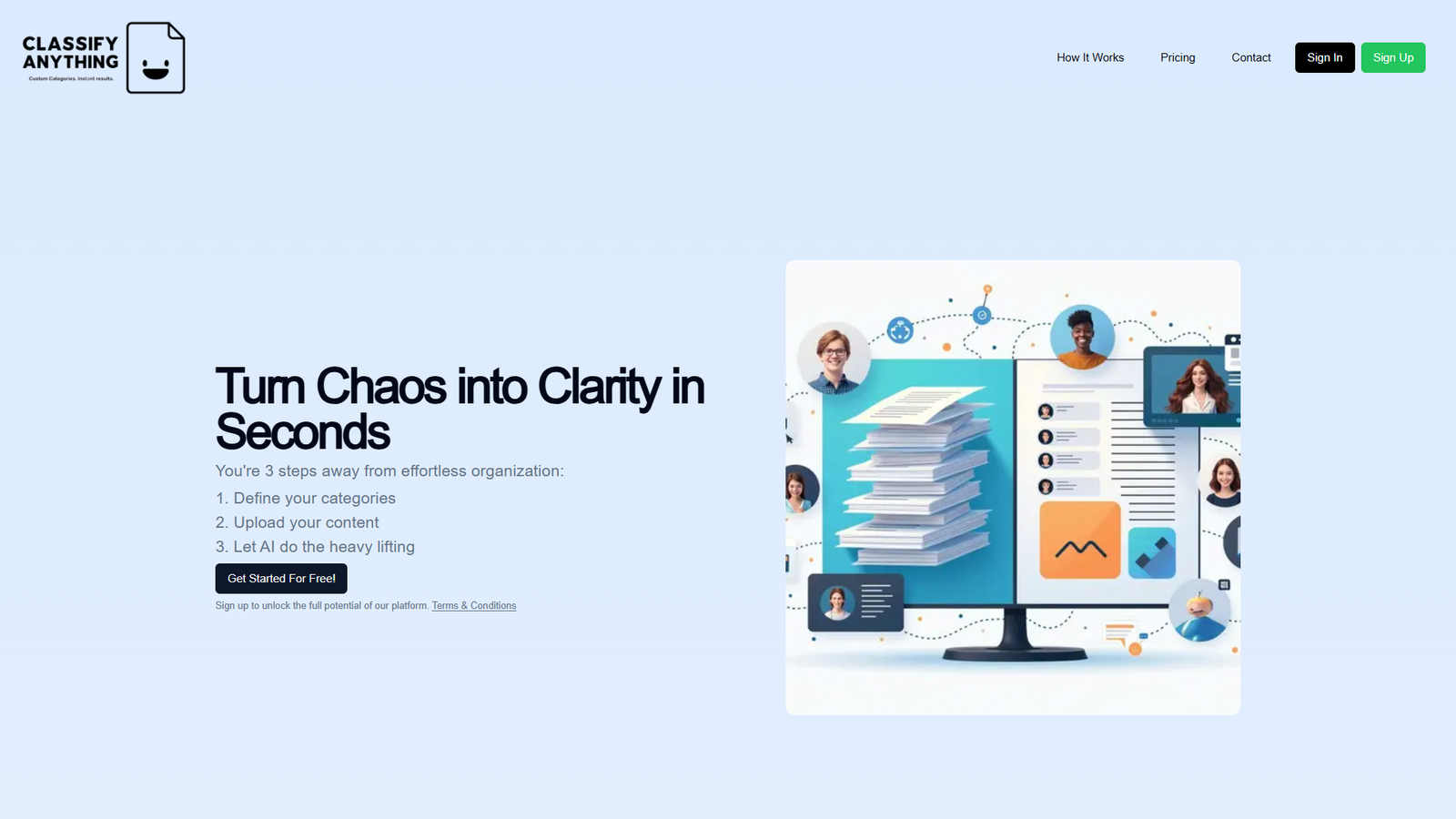 Classify Anything — интерфейс нейросети Classify Anything — интерфейс нейросети