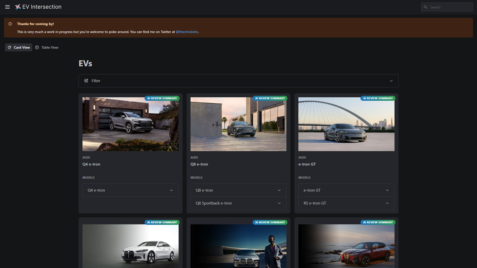 EV Intersection — интерфейс нейросети EV Intersection — интерфейс нейросети