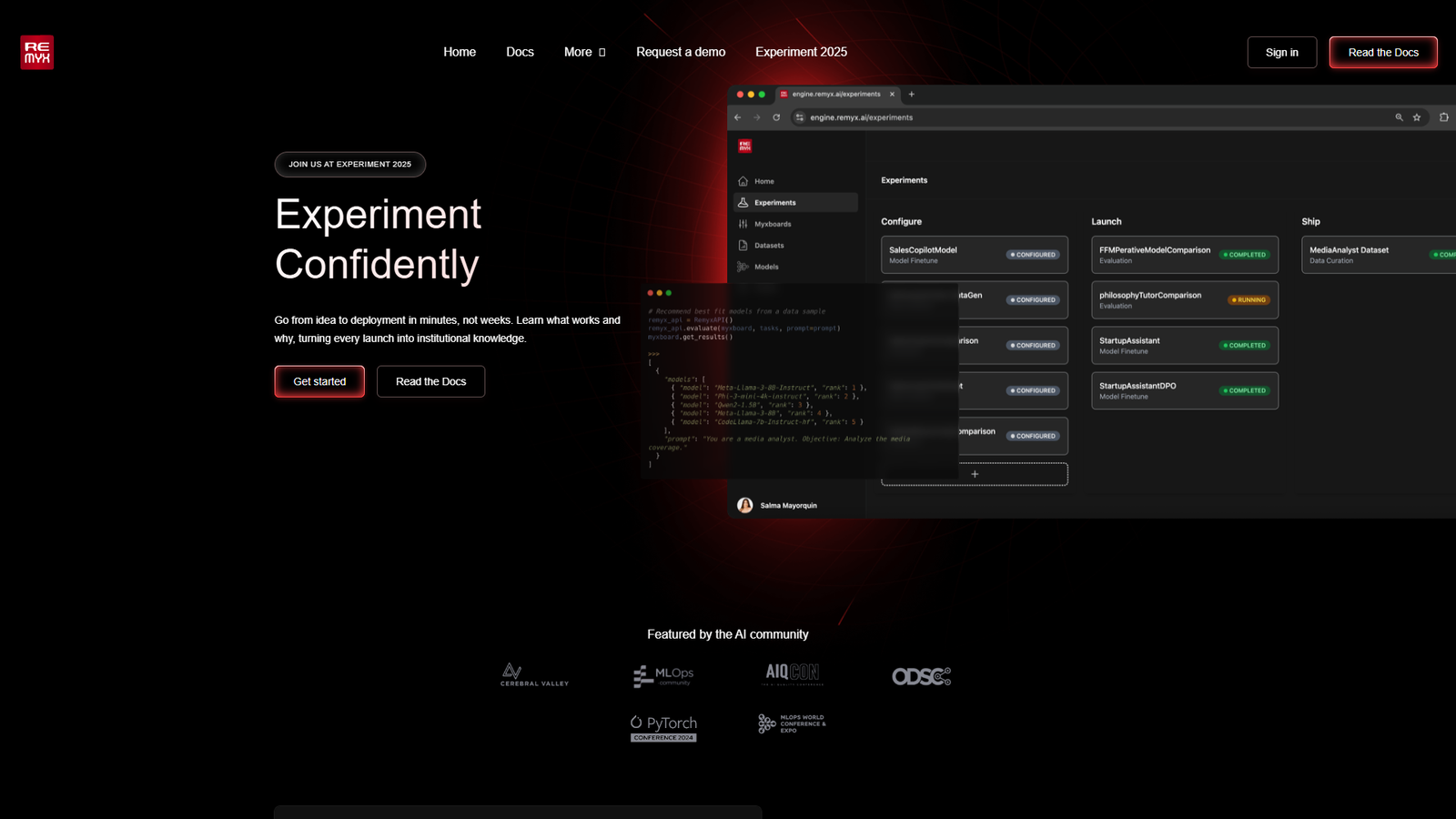 Remyx AI — интерфейс нейросети Remyx AI — интерфейс нейросети