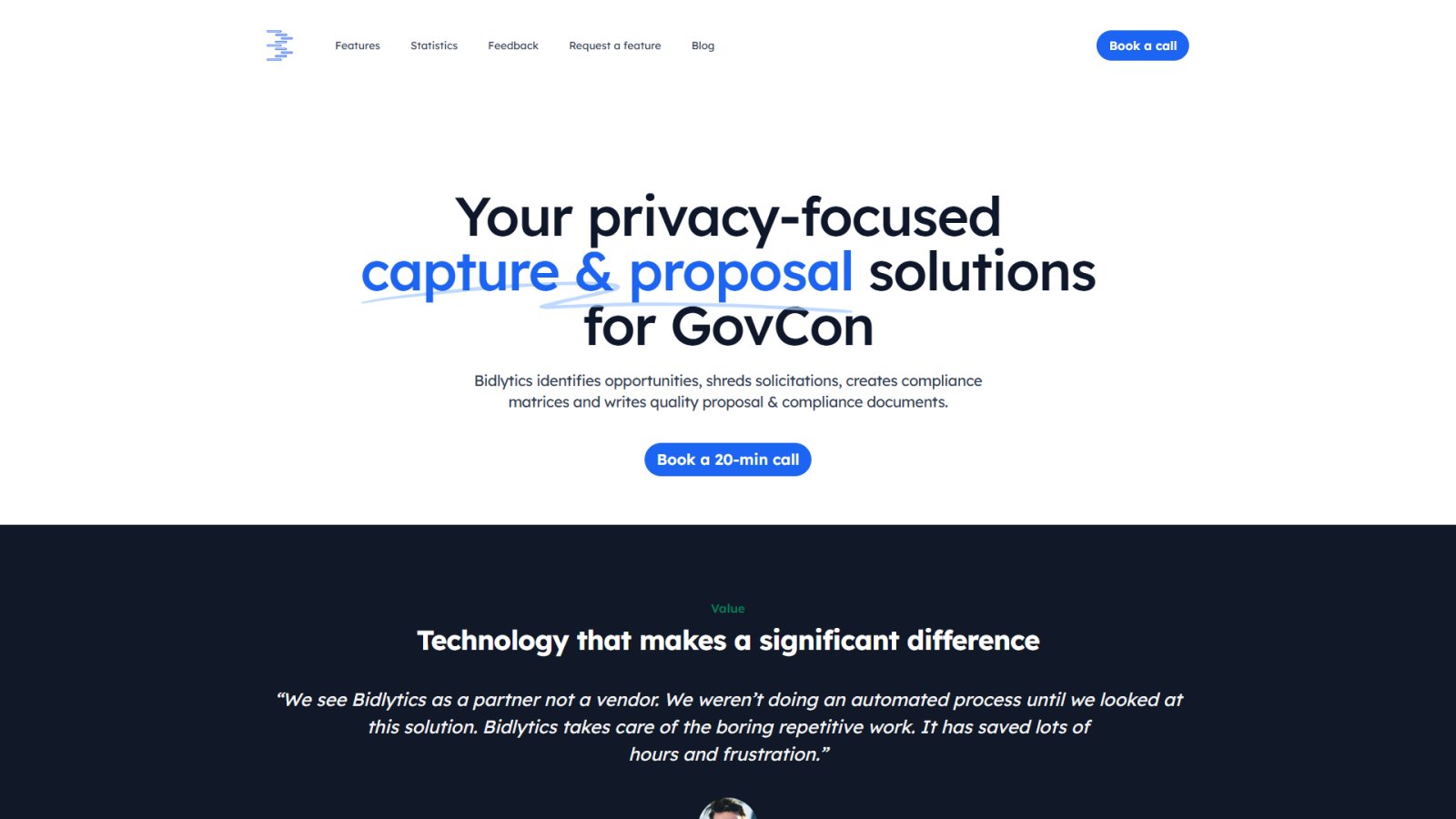 Bidlytics нейросеть Главная страница