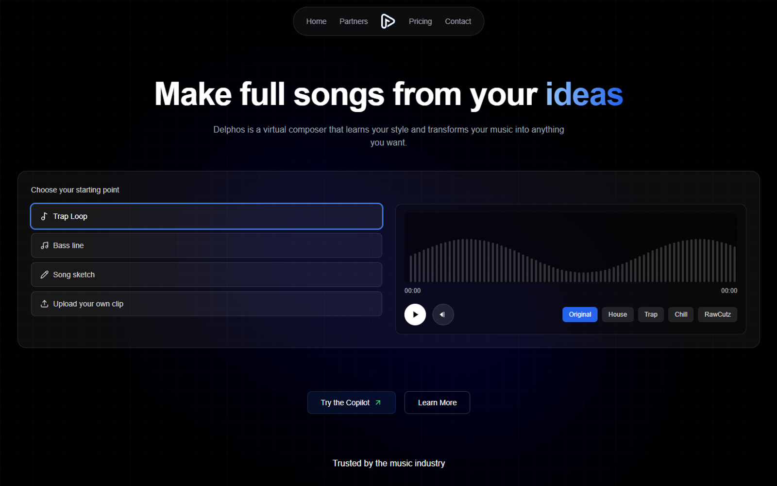 Delphos — интерфейс нейросети Delphos — интерфейс нейросети