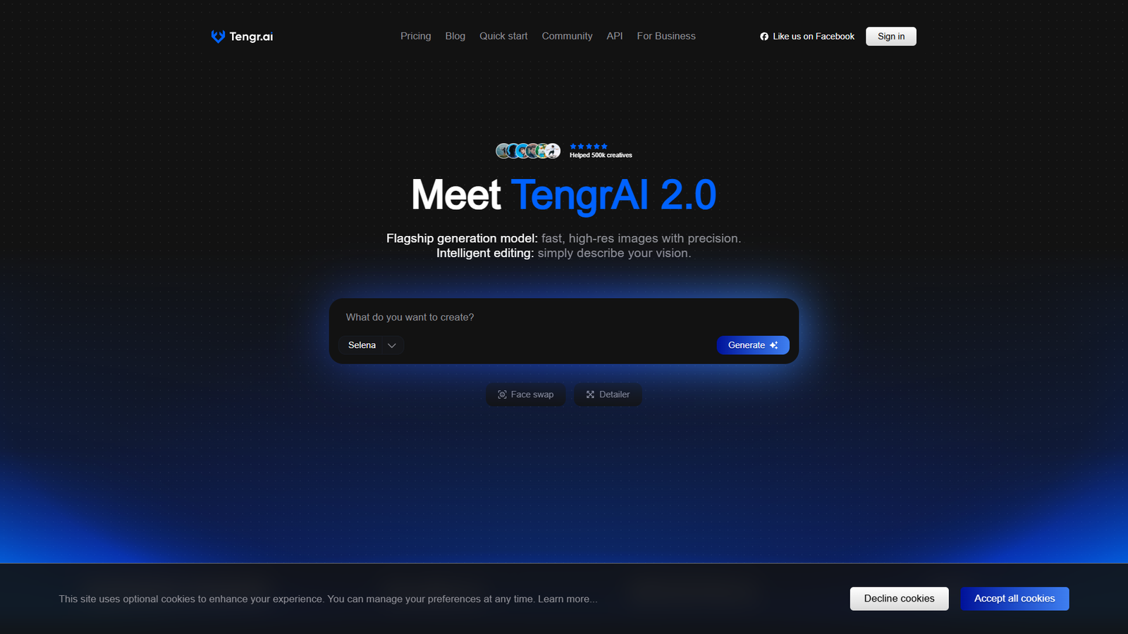 Tengr.ai — интерфейс нейросети Tengr.ai — интерфейс нейросети