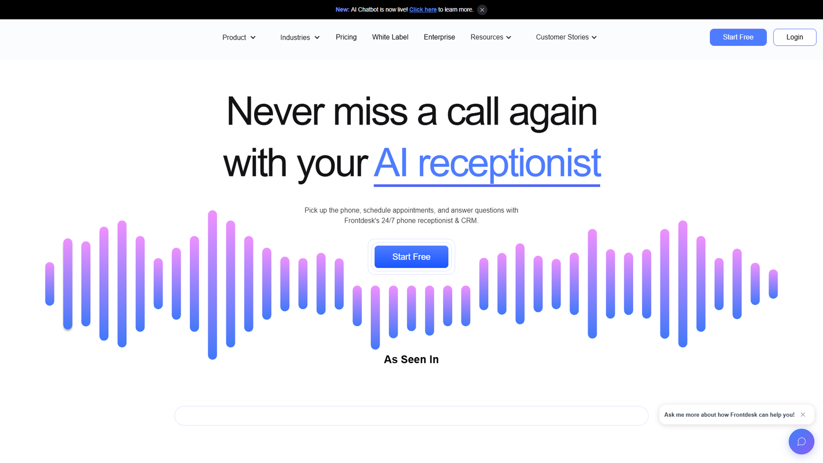 Frontdesk — интерфейс нейросети Frontdesk — интерфейс нейросети