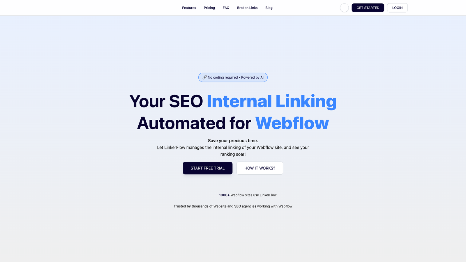 LinkerFlow — интерфейс нейросети LinkerFlow — интерфейс нейросети