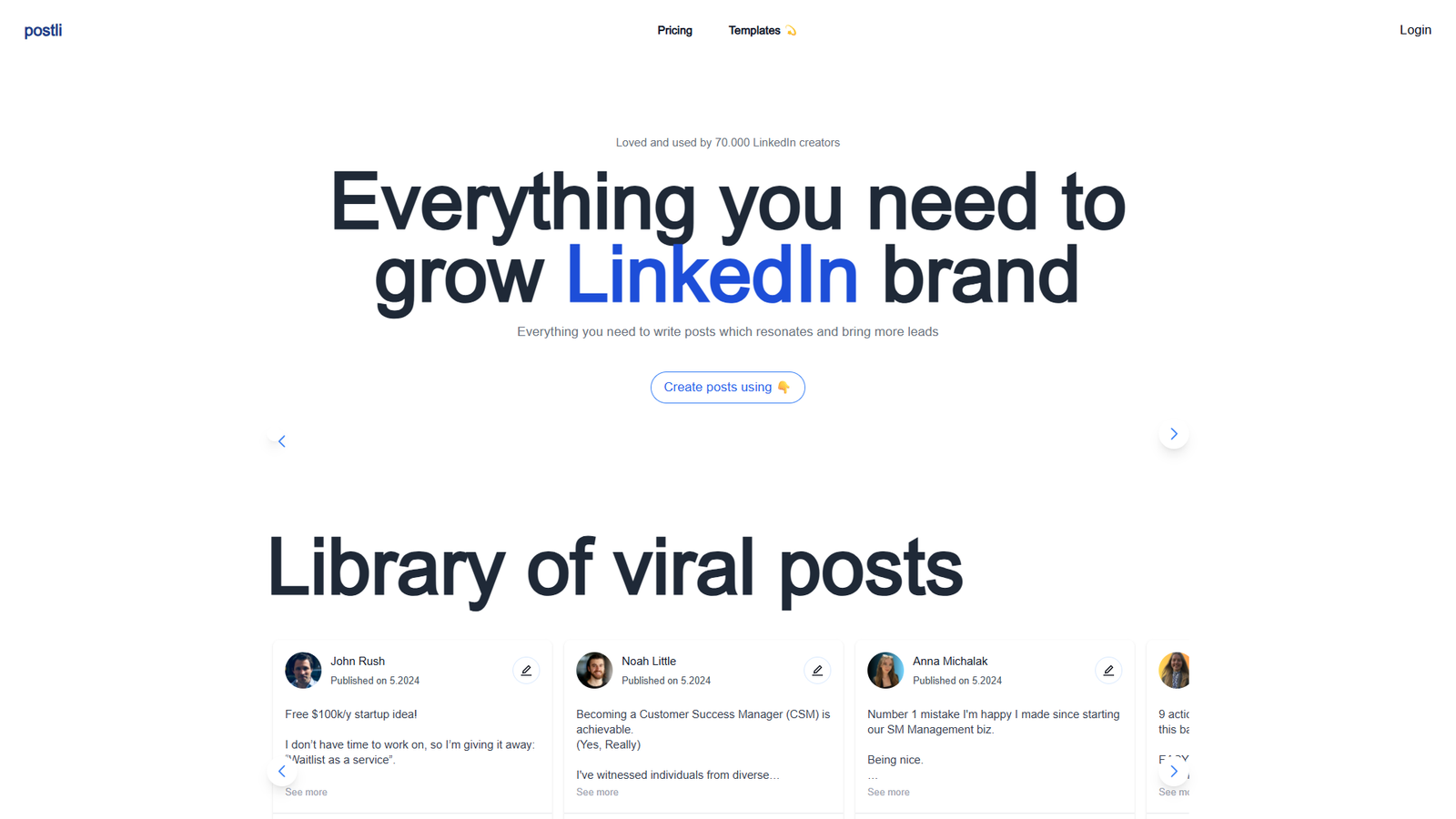 Postli — интерфейс нейросети Postli — интерфейс нейросети