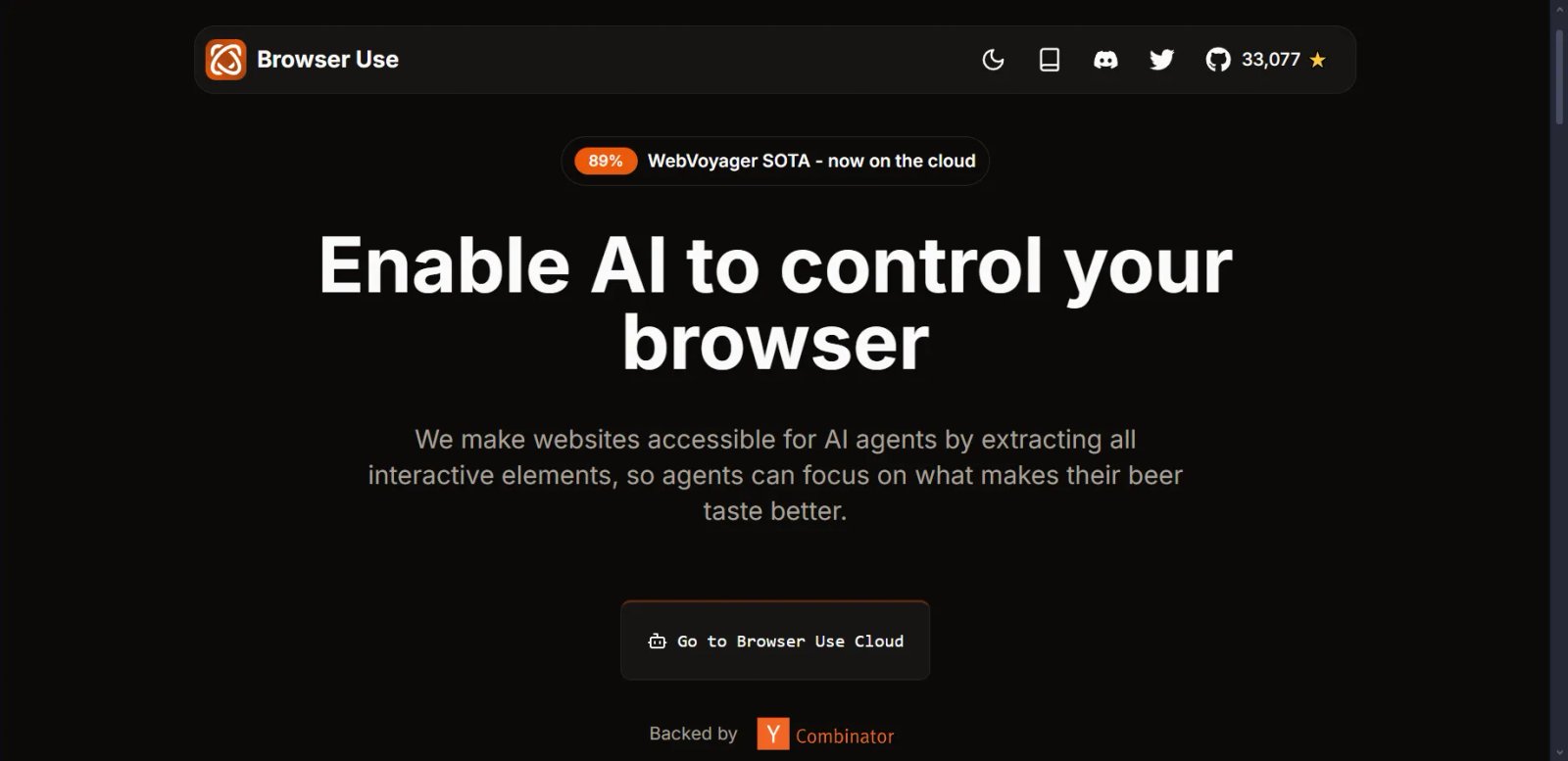 Browser Use Нейросеть Главная