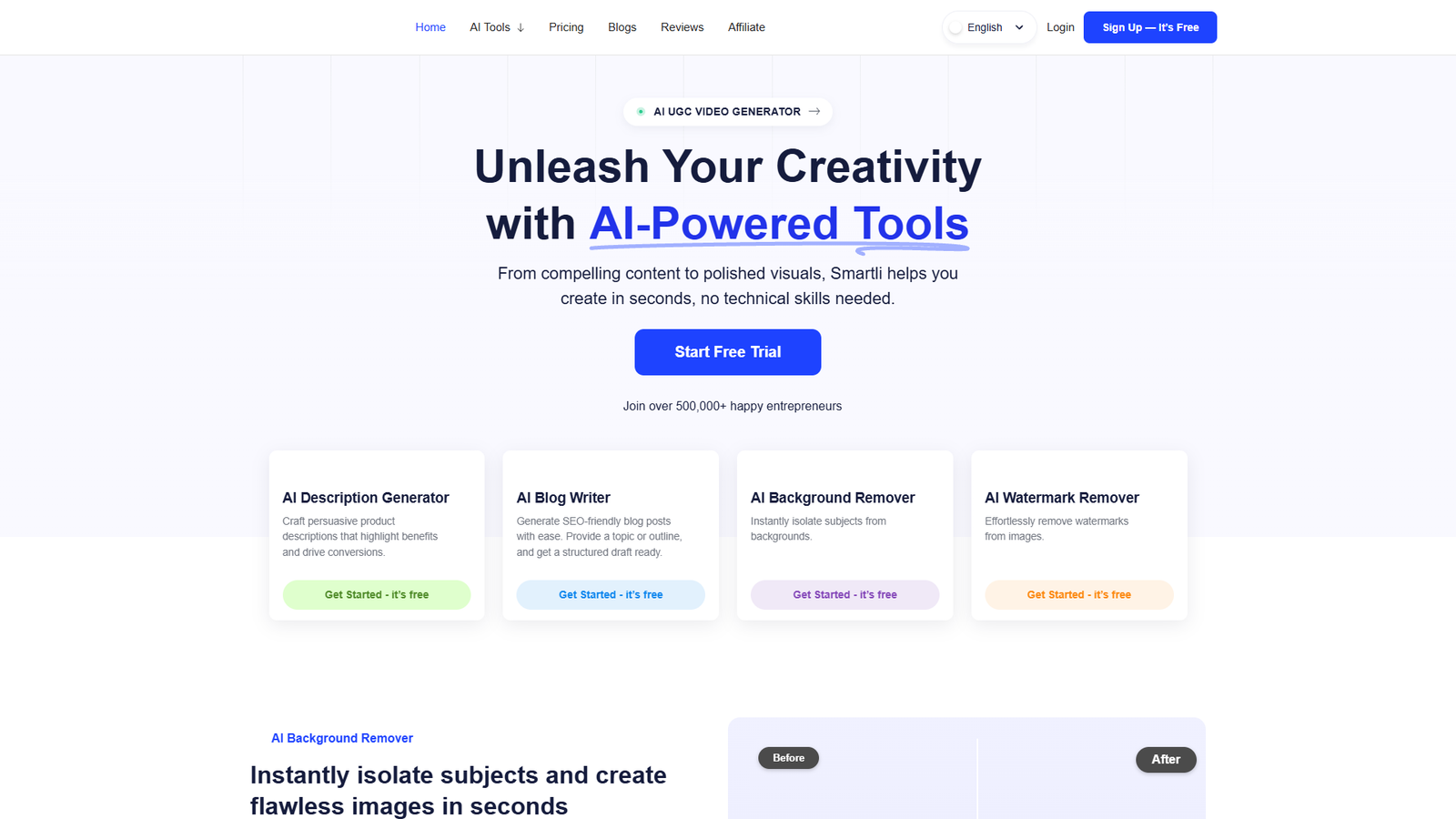Smartli — интерфейс нейросети Smartli — интерфейс нейросети