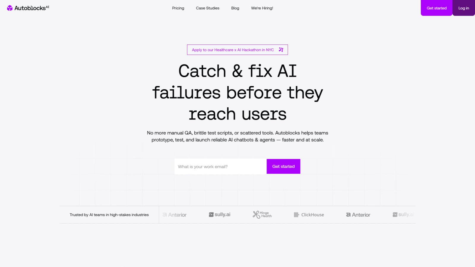 Autoblocks AI нейросеть Главная страница
