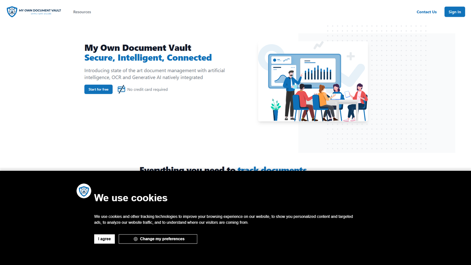 My Own Document Vault — интерфейс нейросети My Own Document Vault — интерфейс нейросети